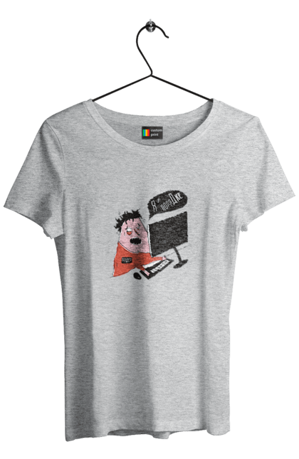 Футболка жіноча з принтом "Я в порядку". Angular, c, css, html, it, javascript, jquery, php, python, react, svelt, vue, айтишник, айті, гумор, код, кодувати, прогер, програміст, програмісти, ти ж, ти ж програміст, тиж програміст. 2070702