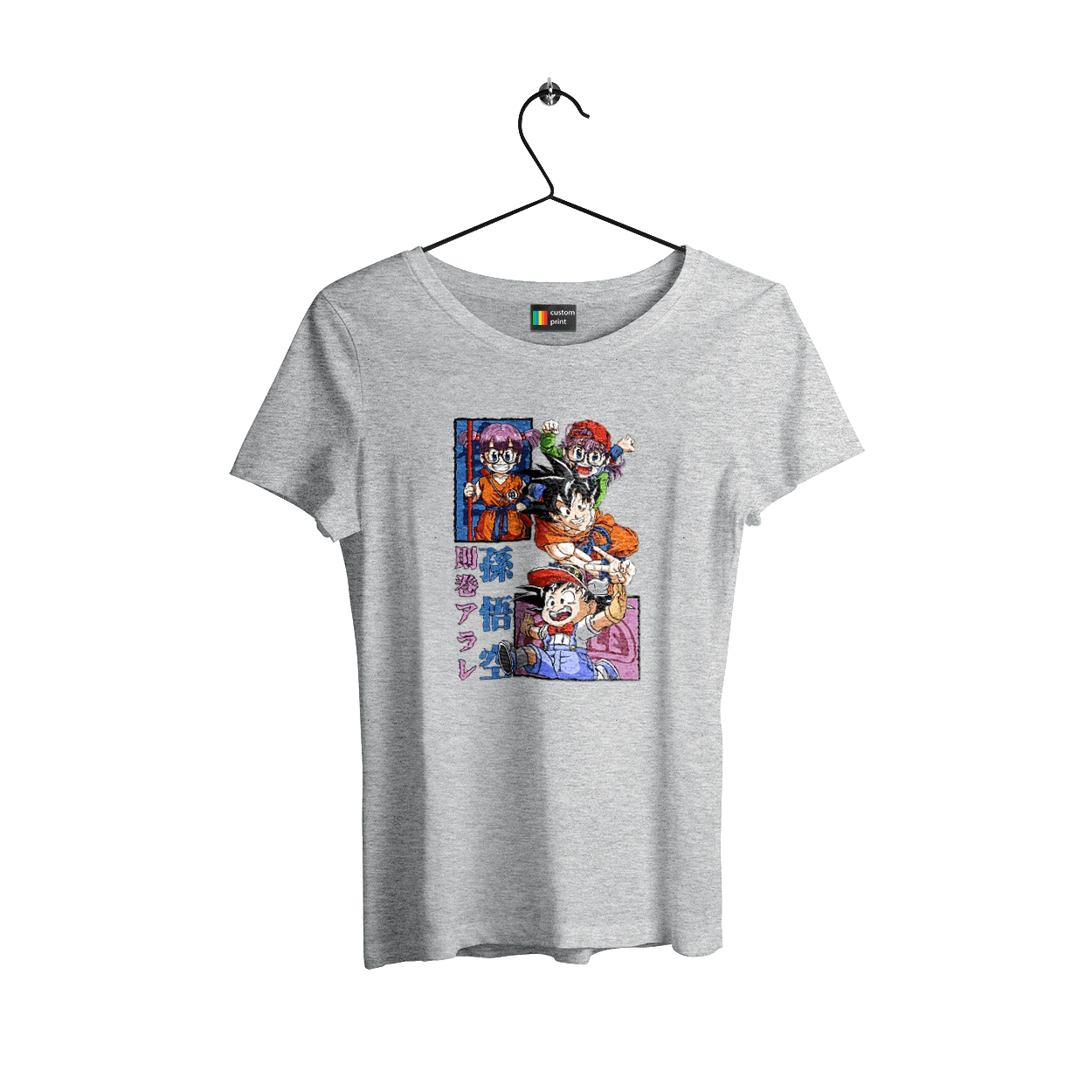 Dragon Ball Son Goku and Arale