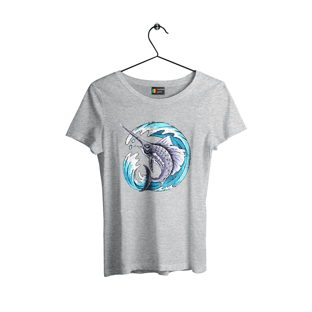 Рыба Меч И Волна