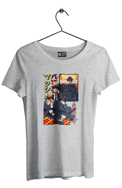 Women's t-shirt with prints Magic and Muscles Mash Burnedead. Adventure, comedy, magic and muscles, manga, mash burnedead. 2070702