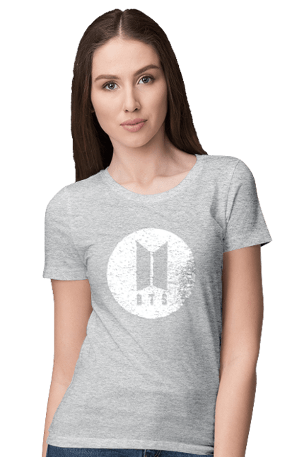 Футболка жіноча з принтом "BTS". Beyond the scene, bts, k pop, бтс, група, к-поп, музика, музичний гурт. 2070702