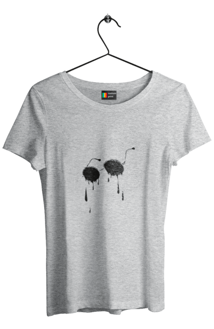 Women`s t-shirt with prints Glasses. Glasses, summer, sunglasses, tears. 2070702