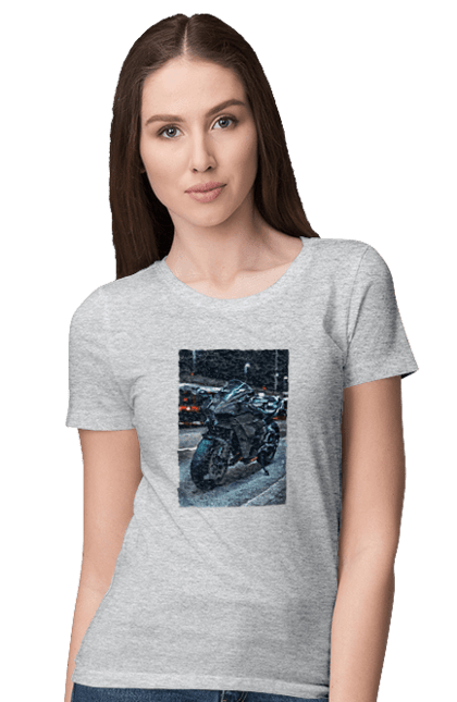 Футболка женская с принтом Мото цитаты. Байк, мото, спорт, цитаты. 2070702