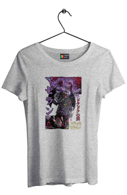 Футболка жіноча з принтом "Ван Піс Магеллан". Magellan, one piece, аніме, ван пис, ван піс, магеллан, манга. 2070702