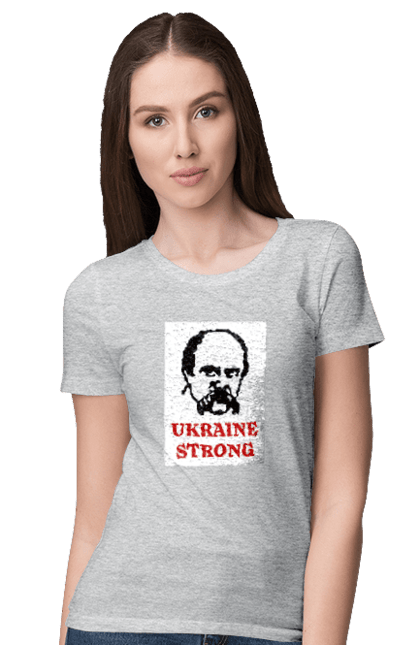 Women`s t-shirt with prints Taras Shevchenko 2070702