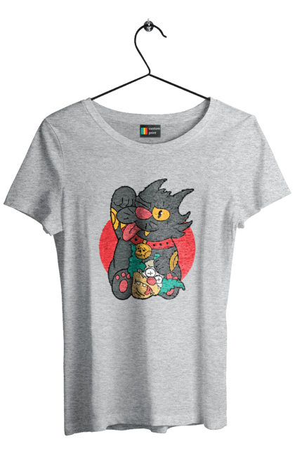 Women`s t-shirt with prints The Simpsons Krusty the Clown. Clown, krusty, krusty the clown, simpsons. 2070702
