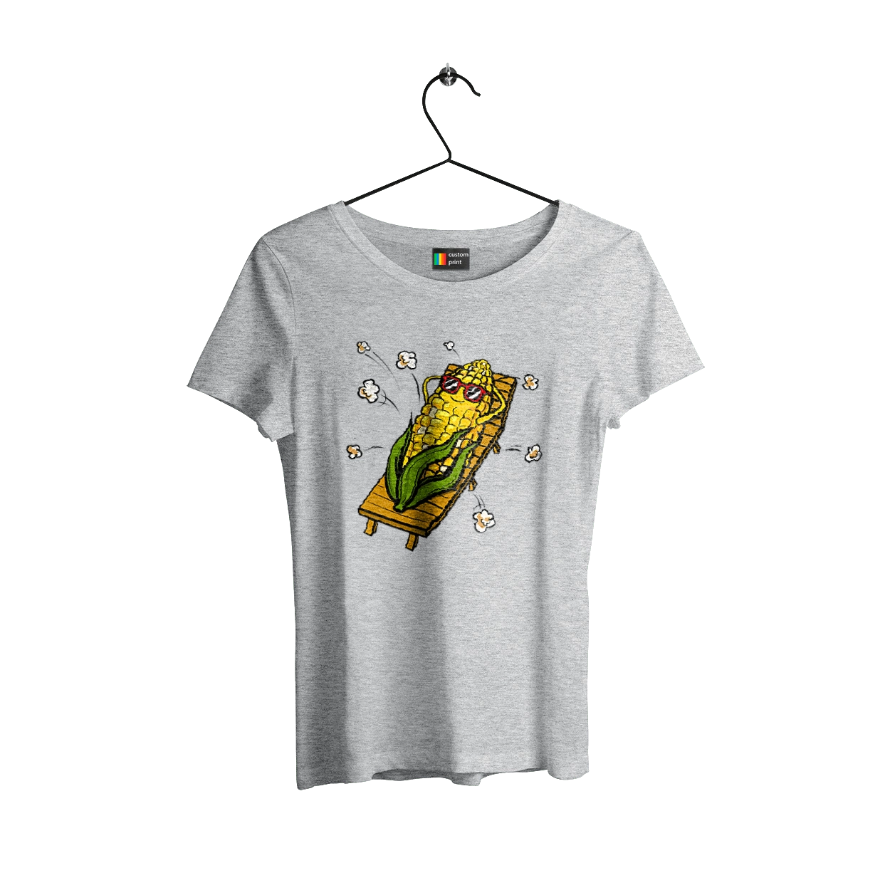 Кукуруза Загорает На Лежаке