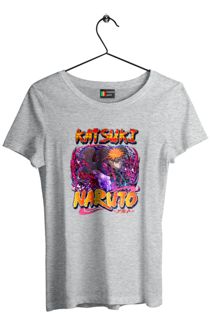 Women's t-shirt with prints Naruto Yahiko. Akatsuki, anime, character, manga, naruto, ninja, pain, tv series, yahiko. 2070702