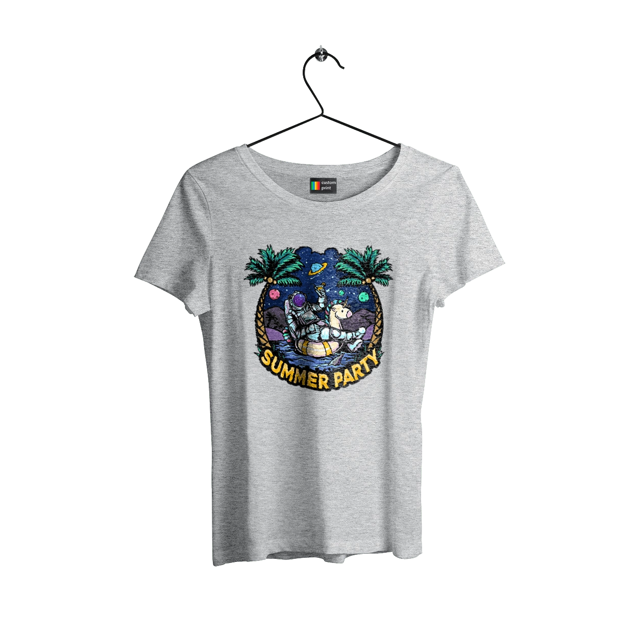 Літній Паті З Космонавтом