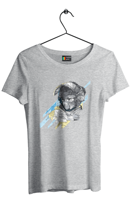 Футболка жіноча з принтом "Слава збройним силам України". День захисника, день захистиць, марка, подяка, слава зсу, укрпошта. 2070702