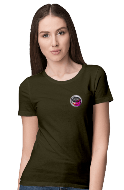 Women`s t-shirt with prints Hot rod. Bike, biker, biker club, bikers club, brother, brutal, dude, hot asphalt, hot horse, hot rod, motorcycle, motorcyclist, real man, road 50, road 66, road 80, roads of america, roads of ukraine, roads we choose, speed, take, thirst for speed. 2070702