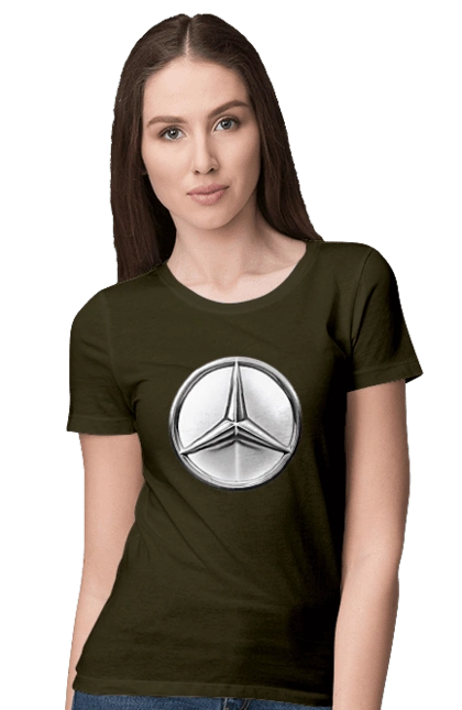 Mercedes Benz Logo Metallic