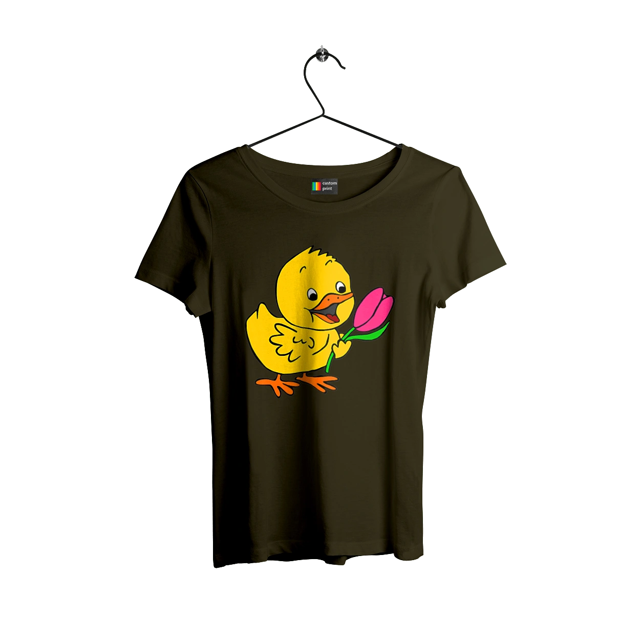 Chicken With A Tulip