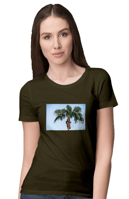 Palm tree against the sky