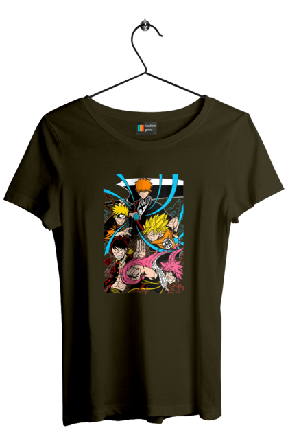 Women's t-shirt with prints Anime. Anime, fandom, light novel, manga. 2070702