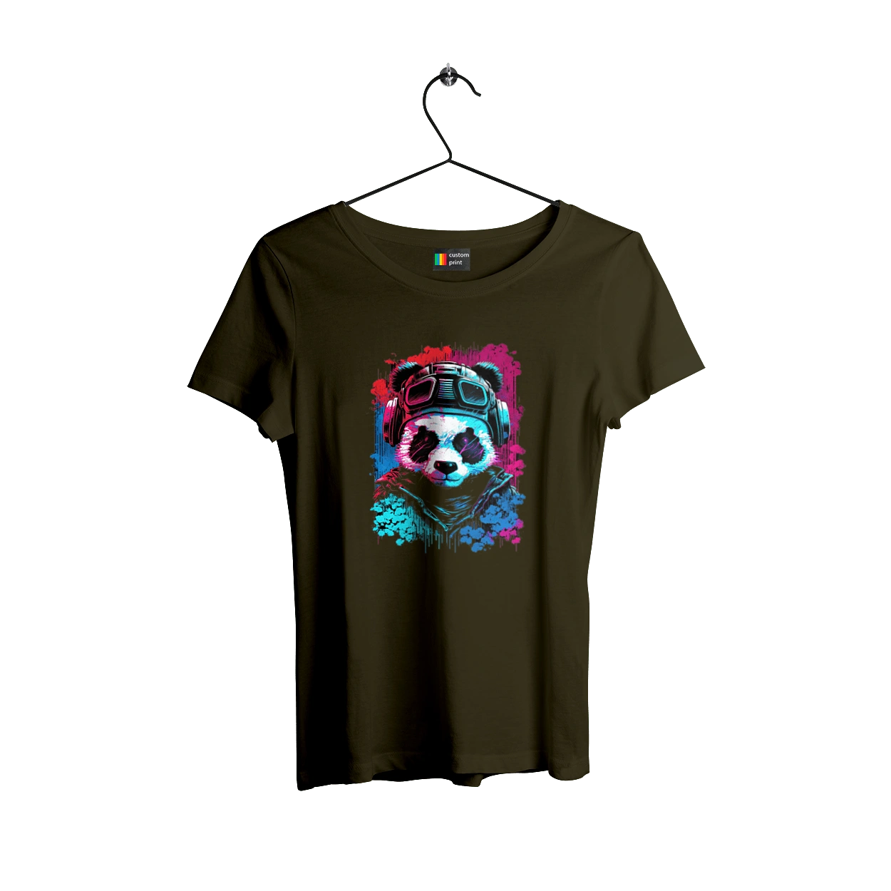 Панда в VR шлеме