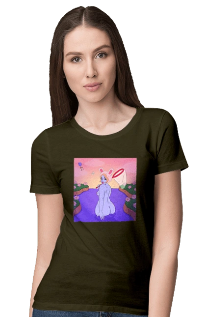 Purple Girl On The Hunt