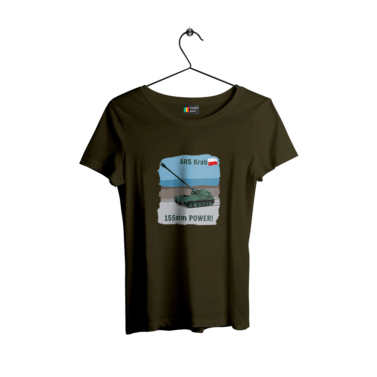 155mm Power! САУ Krab оливковий