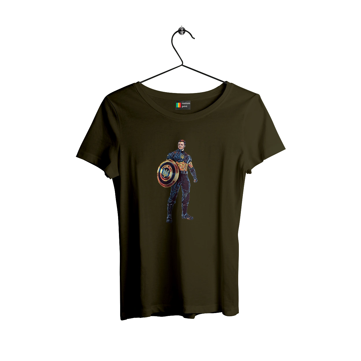 Captain Ukraine Zelensky art