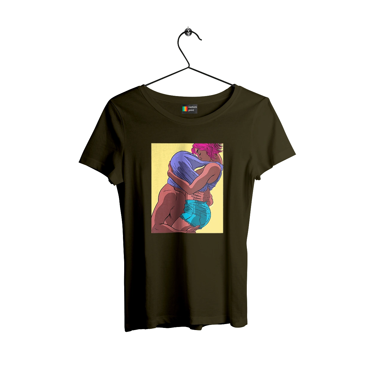 Man Under The T-Shirt In Girls