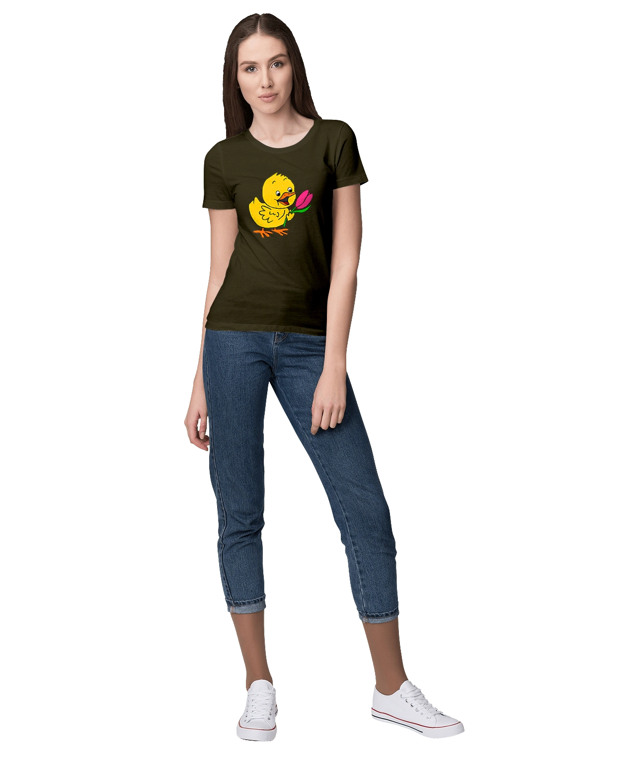 Chicken With A Tulip