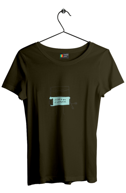 Футболка женская с принтом Это не баг  это фича. Angular, c, css, html, it, javascript, jquery, php, programmer, python, react, svelt, vue, айти, айтишник, код, кодировать, кодить, прогер, программист, программисты, ты ж, ты же, ты же программист, тыж, тыж программист, юмор. 2070702