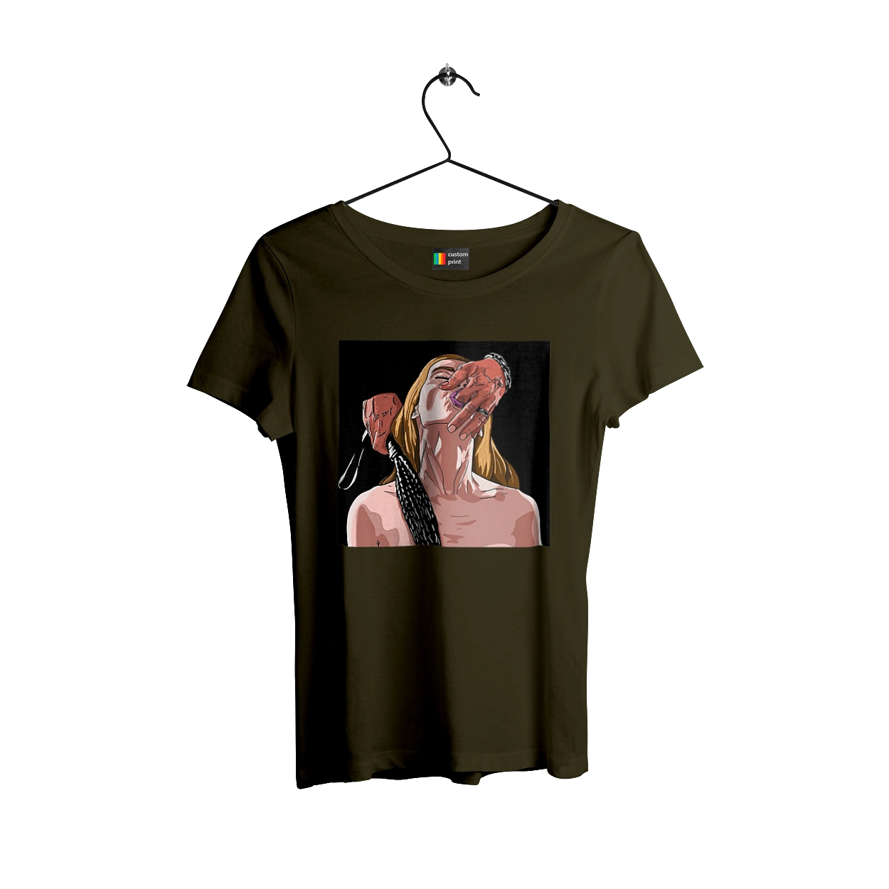 Girl Captive Man With Whips