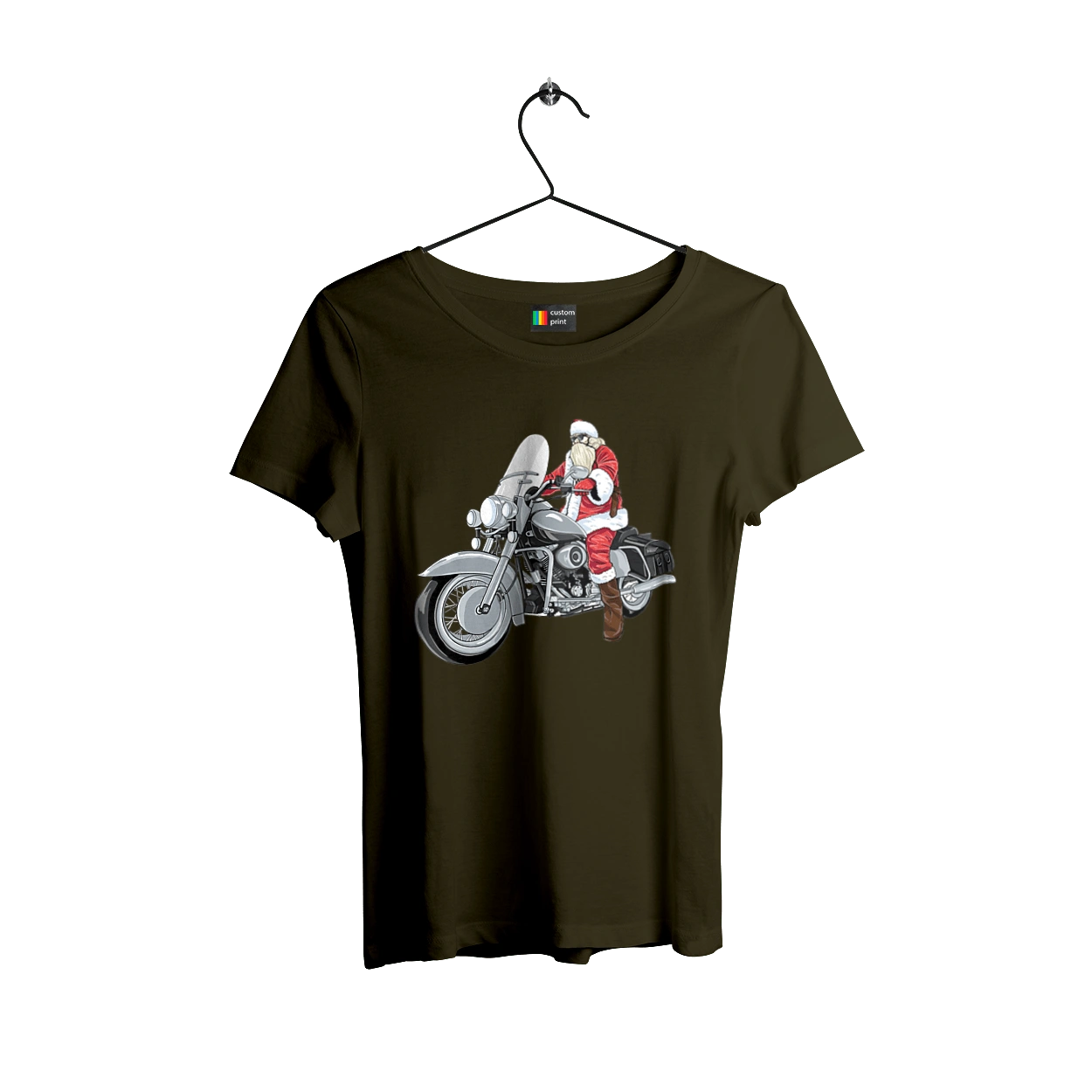 Santa On A Motorcycle