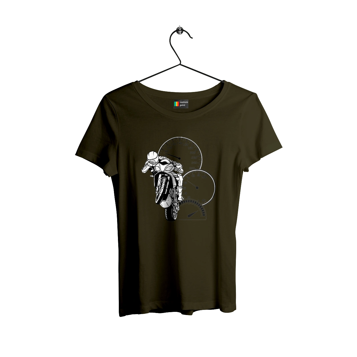 Motorcycle Speed Black