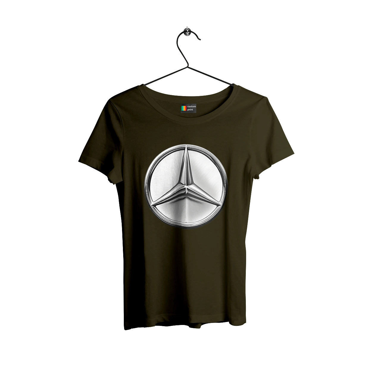 Mercedes Benz Logo Metallic