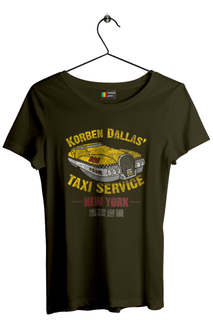 Футболка жіноча з принтом "П`ятий елемент | Корбан Даллас | Таксі сервіс". Корбан даллас, нью йорк, п`ятий елемент, сервіс таксі, таксі. 2070702