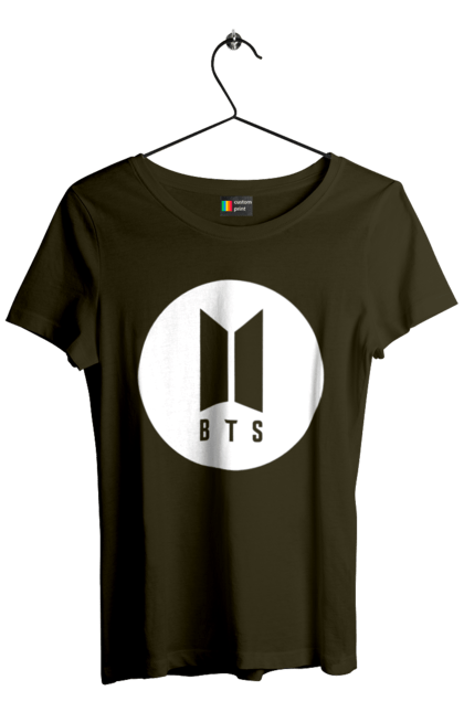 Футболка жіноча з принтом "BTS". Beyond the scene, bts, k pop, бтс, група, к-поп, музика, музичний гурт. 2070702
