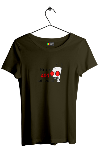 Футболка жіноча з принтом "Помилка не знайдена". Angular, c, css, html, it, javascript, jquery, php, python, react, svelt, vue, айтишник, айті, гумор, код, кодувати, прогер, програміст, програмісти, ти ж, ти ж програміст, тиж програміст. 2070702