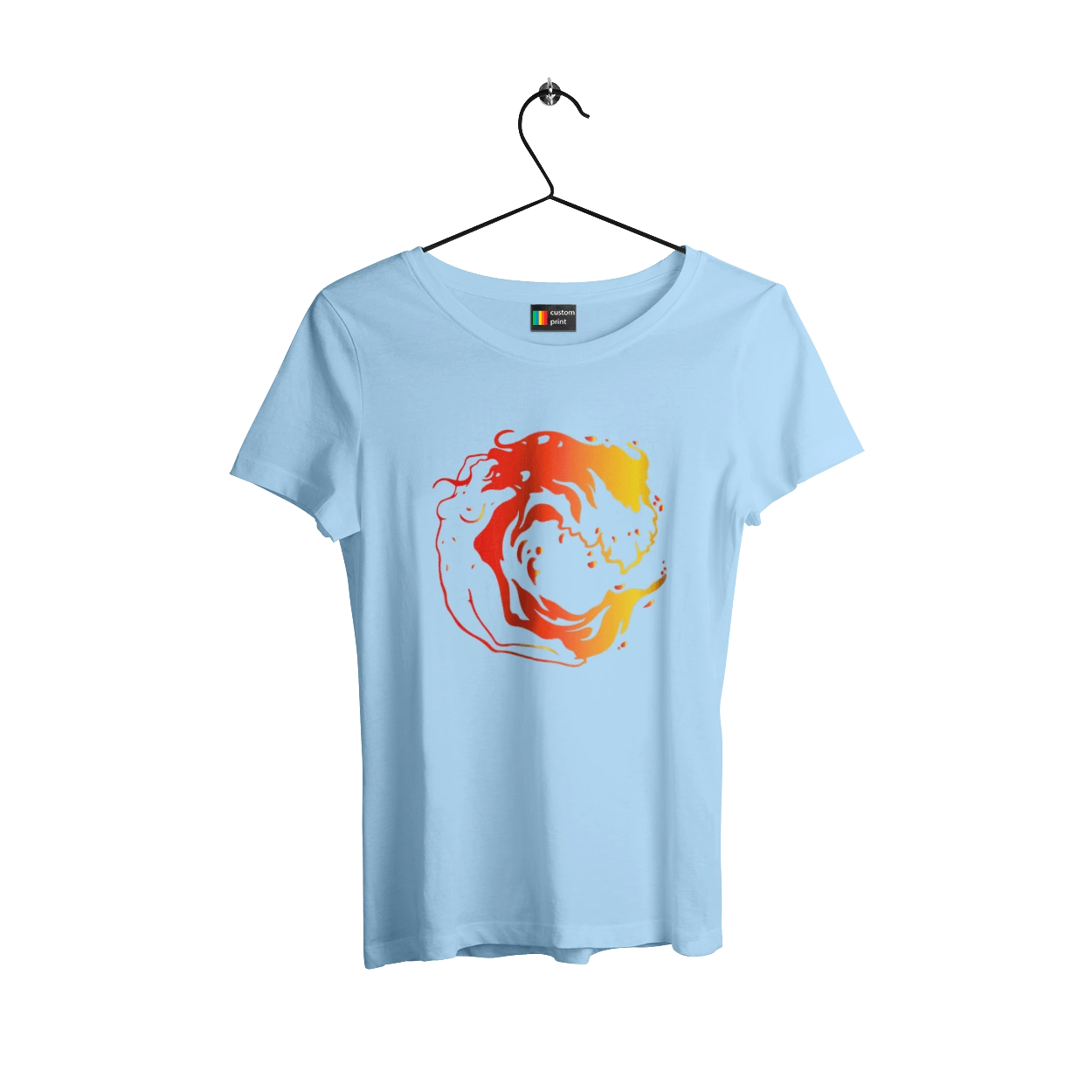 Девушка волна