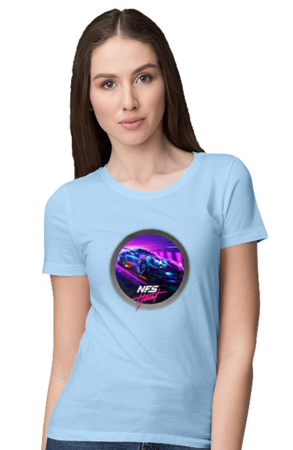Women`s t-shirt with prints Need for speed Heat. Heat, need, need for speed, nfs, speed, unbound. 2070702