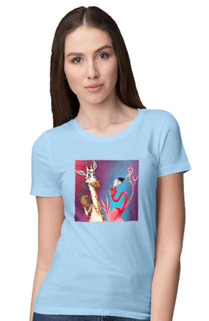 Жираф И Фламинго На Вечеринке