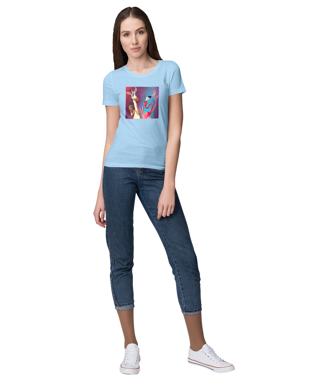 Жираф И Фламинго На Вечеринке