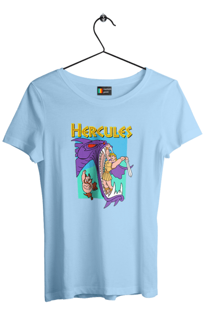 Women's t-shirt with prints Hercules. Cartoon, greece, hercules, myth. 2070702