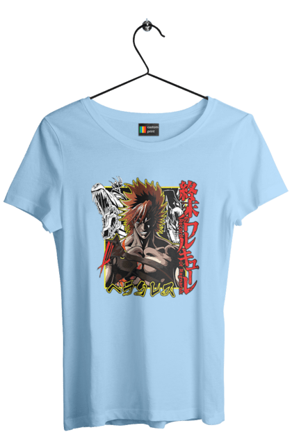 Women's t-shirt with prints Record of Ragnarok Hercules. Anime, anime, hercules, manga, record of ragnarok. 2070702