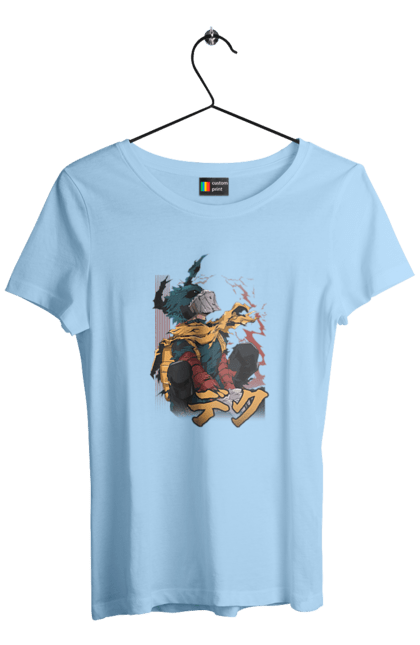 Women's t-shirt with prints My hero academy Midoriya. Anime, izuku, manga, midoriya, midoriya izuku, my hero academia, my hero academy. 2070702