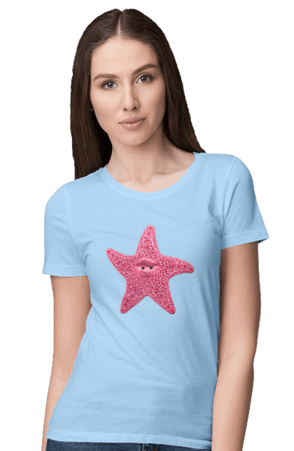 Women`s t-shirt with prints Star, In Search Of Nemo, Cartoon. Cartoon, finding nemo, star. 2070702