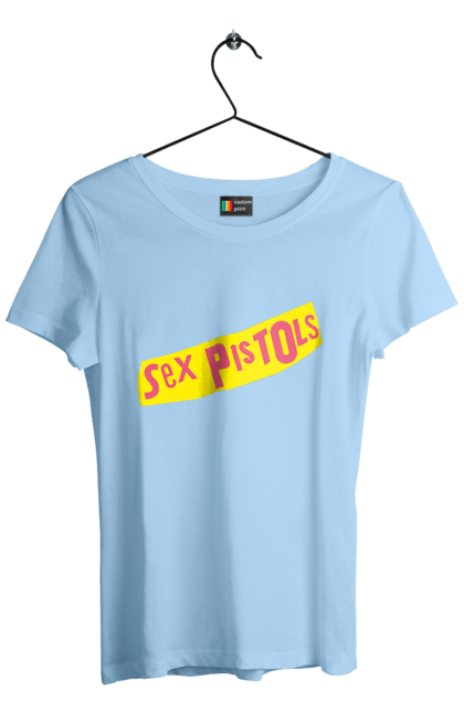 Women's t-shirt with prints Sex Pistols. Group, music, punk, punk revolution, punk rock, rock, sex pistols. 2070702