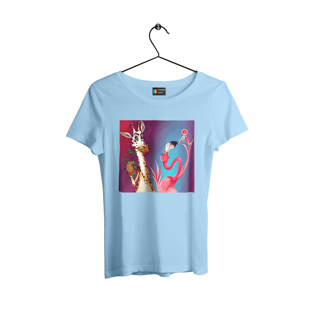 Жираф И Фламинго На Вечеринке