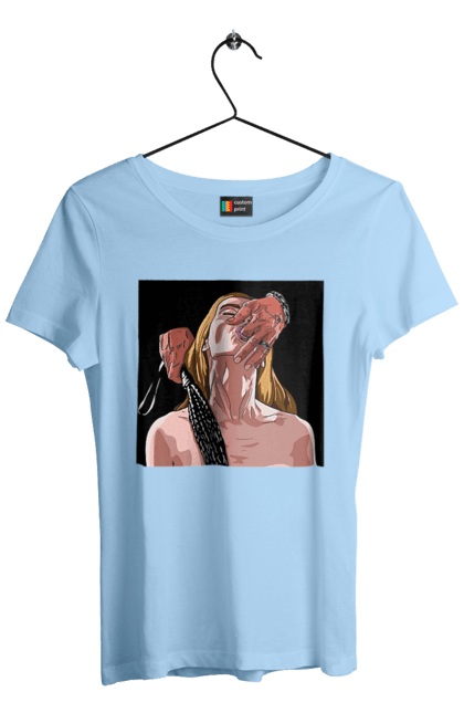 Women`s t-shirt with prints Girl Captive Man With Whips. Passion, suck, whip. 2070702
