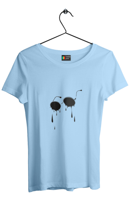 Women`s t-shirt with prints Glasses. Glasses, summer, sunglasses, tears. 2070702