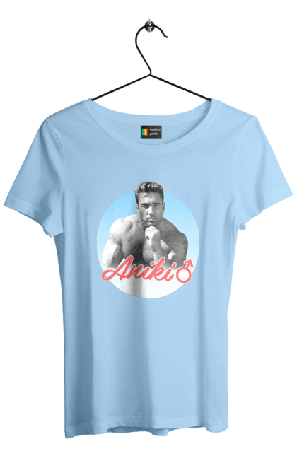 Women`s t-shirt with prints Billy Herrington. Aniki, billy, billy herrington, billy herrington art, billy herrington meme, gachi, hachimuchi, herrington, humor. 2070702