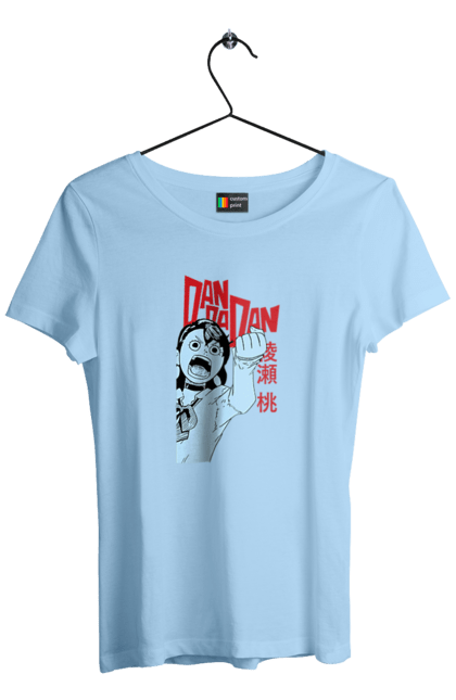 Women`s t-shirt with prints Dandadan Momo Ayase. Anime, ayase, dandadan, manga, momo, momo ayase. 2070702
