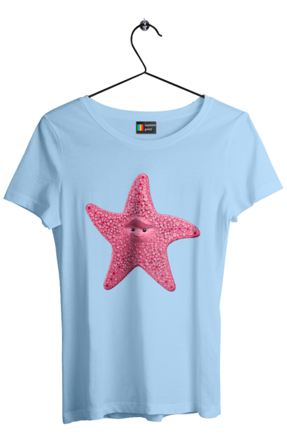 Women`s t-shirt with prints Star, In Search Of Nemo, Cartoon. Cartoon, finding nemo, star. 2070702