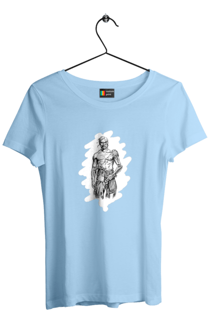 Women`s t-shirt with prints Cyborgs of ukraine. Cossack, cyborg, forelock, patriot, pistol, ukrainian, vusa, zbroya. 2070702