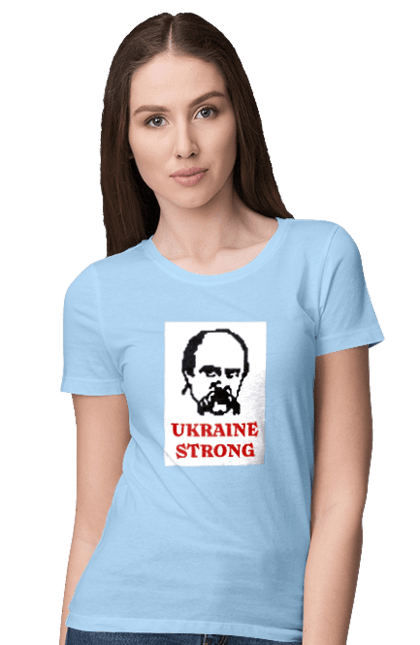 Women`s t-shirt with prints Taras Shevchenko 2070702